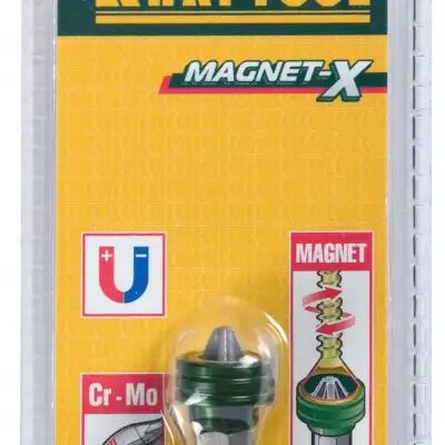 KRAFTOOL Magnet-X PH2, 25 мм, 1 шт, бита с магнитным держателем-ограничителем (26128-2-25-1) наличный и безналичный расчет
