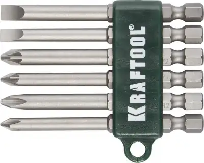 KRAFTOOL KraftMax, 6 шт, набор бит (26061-H6) наличный и безналичный расчет