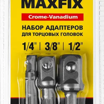 STAYER Maxfix, 50 мм, 3 шт, адаптеры для торцовых головок (26656-H3) наличный и безналичный расчет
