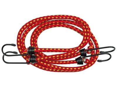 Стяжка для багажа d8ммх100см. с металлическими крючками (2шт.) "Vorel" наличный и безналичный расчет