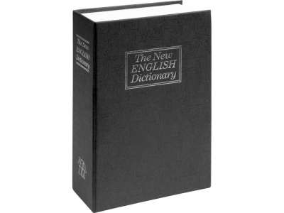 Ящик для денег металлический 180х115х55мм в форме книги "Vorel" наличный и безналичный расчет