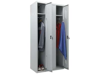 Шкаф металлический для одежды Практик LS-31 наличный и безналичный расчет
