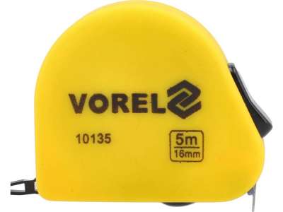 Рулетка  5мх16мм (бытовая) "Vorel" наличный и безналичный расчет