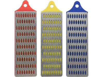 Бруски алмазные заточные 75х25мм G360, 260, 180 (набор 3шт.) "Vorel" наличный и безналичный расчет