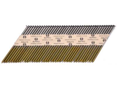 Гвозди ленточные для пневмопистолета 75мм х d2.8мм угол 34 градуса (3000шт) "Vorel" наличный и безналичный расчет