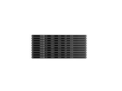 Полотно 300х12,6x0.65мм по металлу 24TPI bimetal M2 + D6A (10шт) "Vorel" наличный и безналичный расчет