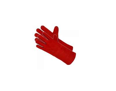Перчатки (краги) спилковые Reflex-RED на подкладке (Ми, Тр) наличный и безналичный расчет