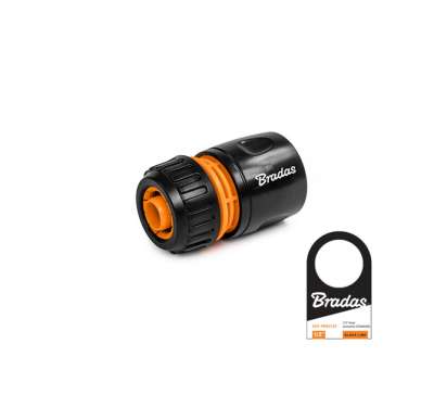 Соединение Быстросъемное 1/2" - 5/8" BLACK LINE "Bradas" наличный и безналичный расчет