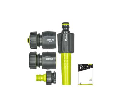 Набор поливочный 3/4" 4пр. LIME LINE SOFT "Bradas" наличный и безналичный расчет