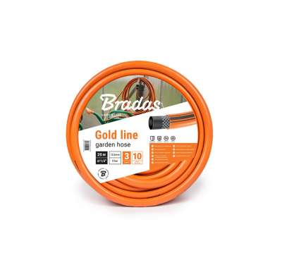Шланг поливочный GOLD LINE  3/4" 50м "Bradas", Италия наличный и безналичный расчет