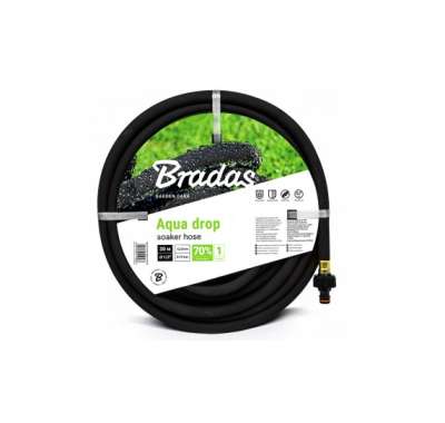 Шланг сочащийся AQUA-DROP 1/2"  25м. "Bradas" наличный и безналичный расчет