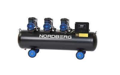 Компрессор безмасляный NORDBERG 380 В, ресивер 170 л, 750 л/мин NCEO170/750 наличный и безналичный расчет