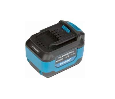 Аккумулятор Li-ion, 20 В, 6 Ач NORDBERG NE9006 наличный и безналичный расчет