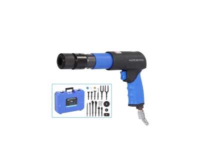 Пневмозубило NORDBERG 250 мм, с комплектом насадок и быстросъемным держателем в кейсе, 20 предметов NP5070K1 наличный и безналичный расчет