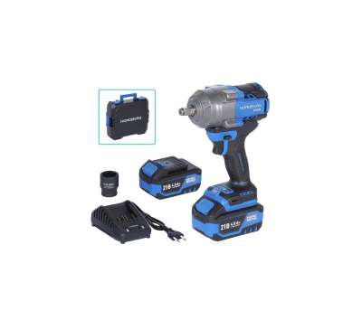 Гайковерт аккумуляторный NORDBERG 1/2, 21В, 1000 Нм с двумя 4A аккум. и зар. уст-вом, в кейсе NE805K наличный и безналичный расчет