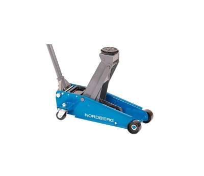 Подкатной домкрат NORDBERG 3 т, 120-450 мм, с резиновой насадкой N32030 наличный и безналичный расчет