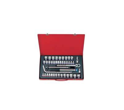 Набор двенадцатигранных торцевых головок с принадлежностями 1/2