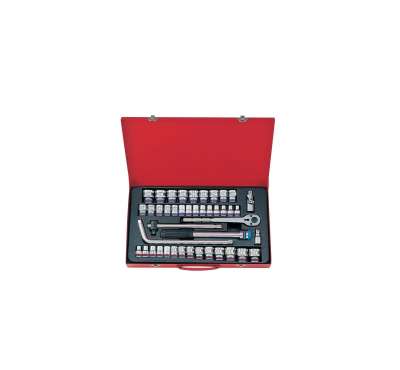 Набор двенадцатигранных торцевых головок с принадлежностями 1/2