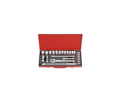 Набор двенадцатигранных торцевых головок с принадлежностями 1/2