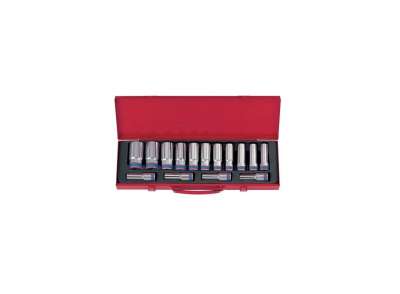 Набор глубоких торцевых головок (1/2