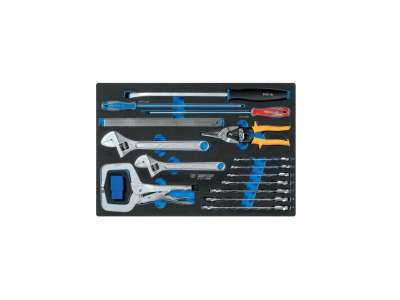 Набор инструментов арматурщика KING TONY ложемент, 24 предмета 9-91124MRV наличный и безналичный расчет