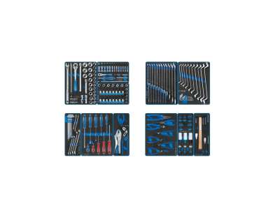 Набор инструментов для тележки, 11 ложементов, 188 предметов KING TONY FOCUS 934-188MRVD наличный и безналичный расчет