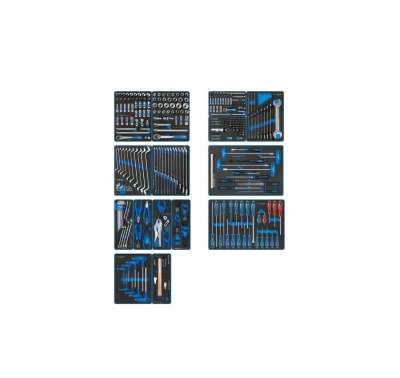 Набор инструментов для тележки, 15 ложементов, 325 предметов KING TONY BOARD 934-325MRVD наличный и безналичный расчет