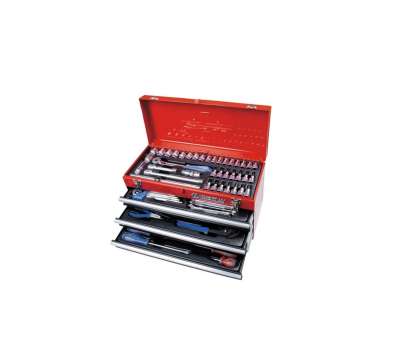 Набор инструментов универсальный, выдвижной ящик, 73 предмета KING TONY 901-073MR наличный и безналичный расчет