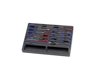 Набор отверток, съемник клипс и гибкий магнит 19шт KING TONY 9-31919MR наличный и безналичный расчет