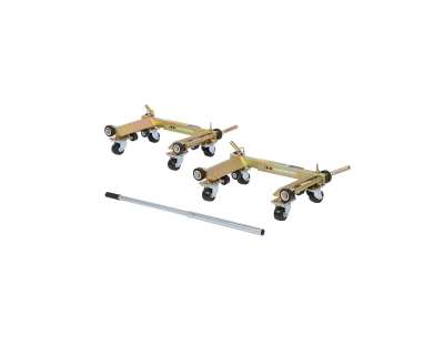 Тележка под колесо для перемещения авто NORDBERG (комплект 2 шт.) N3S8 наличный и безналичный расчет