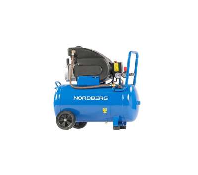 Компрессор поршневой NORDBERG 220В, ресив. 50л, 240 л/мин NCE50/240 наличный и безналичный расчет