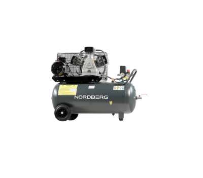 Компрессор поршневой с ременной передачей NORDBERG 380В, ресивер 100 л, 580 л/мин NCP100/580 наличный и безналичный расчет