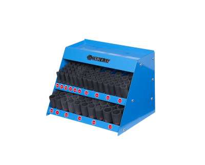 Стенд с ударными глубокими торцевыми головками 4435S (110 шт; 1/2