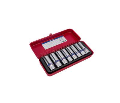Набор шестигранных глубоких торцевых головок 3/8