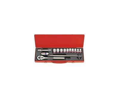 Набор шестигранных торцевых головок с принадлежностями 1/2