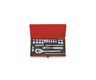 Набор шестигранных торцевых головок с принадлежностями 1/4