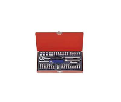 Набор шестигранных торцевых головок с принадлежностями 1/4