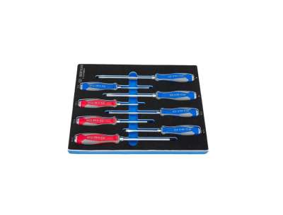 Набор силовых отверток (ложемент, 8 предметов) KING TONY 9-30208MRV наличный и безналичный расчет