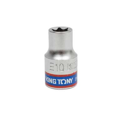 Головка торцевая TORX Е-стандарт (Е10; L=28 мм; 3/8DR) KING TONY 337510M наличный и безналичный расчет
