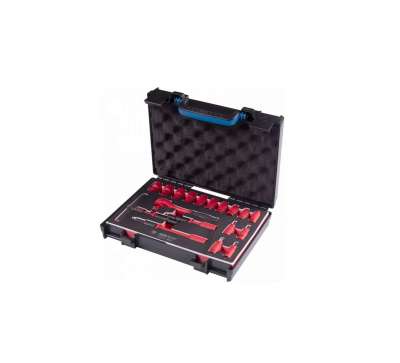 Набор торцевых диэлектрических головок KING TONY 1/4, шестигранные, 5-14 мм, 18 пр 25VE01MRV наличный и безналичный расчет