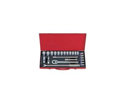 Набор торцевых головок с принадлежностями (1/2