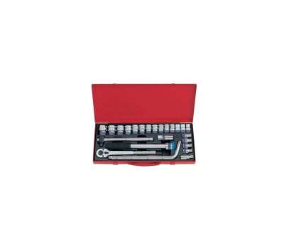 Набор торцевых головок с принадлежностями (1/2