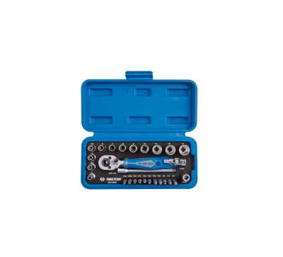 Набор торцевых головок с принадлежностями 1/4