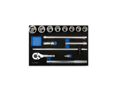 Набор торцевых головок с принадлежностями (3/4