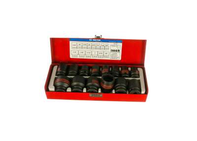 Набор ударных шестигранных торцевых головок 1/2