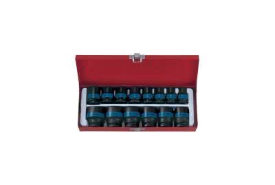 Набор ударных торцевых головок KING TONY 1/2 шестигранные 14 предметов 4414MP наличный и безналичный расчет