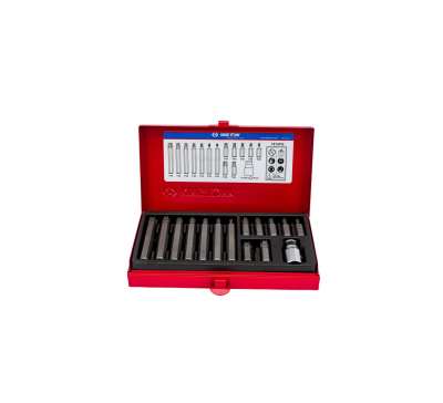 Набор вставок бит 10мм, TORX, Т20-Т55, 15шт KING TONY 1015PQ наличный и безналичный расчет