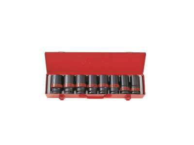 Набор ударных глубоких шестигранных торцевых головок 3/4