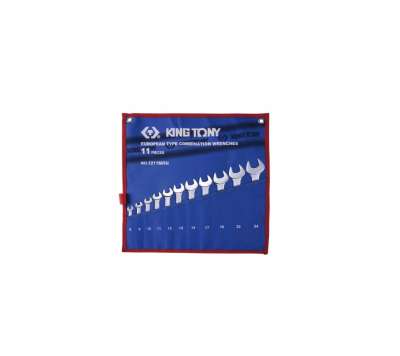 Набор комбинированных ключей 8-24мм 11шт KING TONY 1211MRN наличный и безналичный расчет