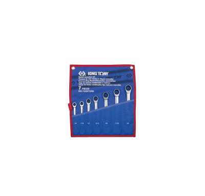 Набор комбинированных трещоточных ключей, 3/8